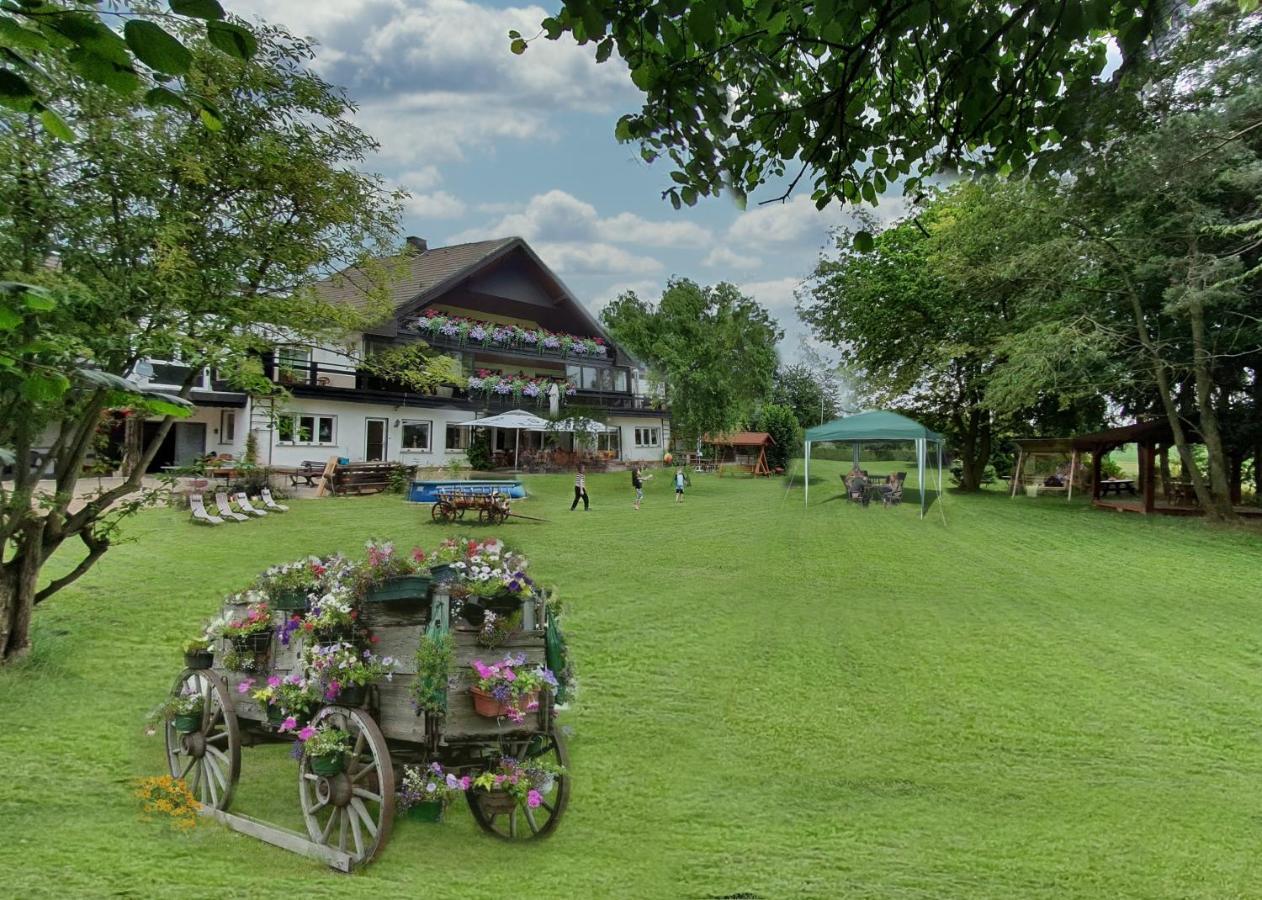 Landhaus Zum Mushof Hotel Wethen Buitenkant foto